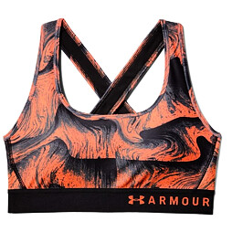 UNDER ARMOUR MID CROSSBACK PRINTED BRA (dámské)