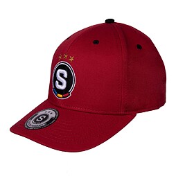 Sparta Snapback classic logo cap red
