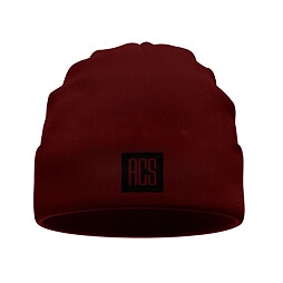 Beanie Sparta badge ACS red unisex