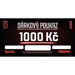 Poukaz Sparta 1000 Kč 26/27