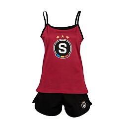 Pajamas Sparta red-black women's