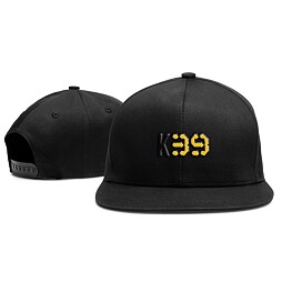 K39 snapback black