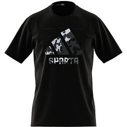 T-shirt Sparta adidas logo camo black