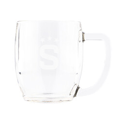 Sklo Sparta Vienna logo "S" 0,3l