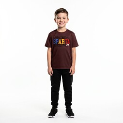 Triko Spartafest unisex rudé dětské