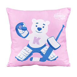 Polštář HCKB maskoti růžový