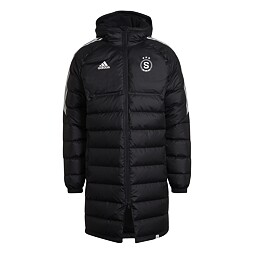 Zimní bunda Sparta adidas dlouhá černá