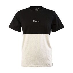 T-shirt Sparta Essential inscription grey-black children's