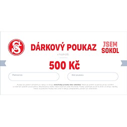 Poukaz Sokol 500 Kč 26/27