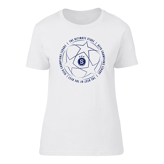 Triko Sparta UCL 2024/25 bílé dámské