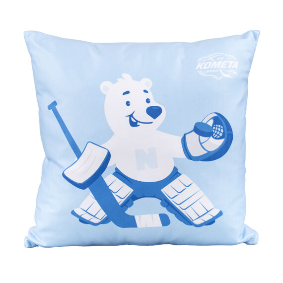 Polštář HCKB maskoti světle modrý