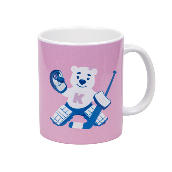 Hrnek HCKB maskoti růžový