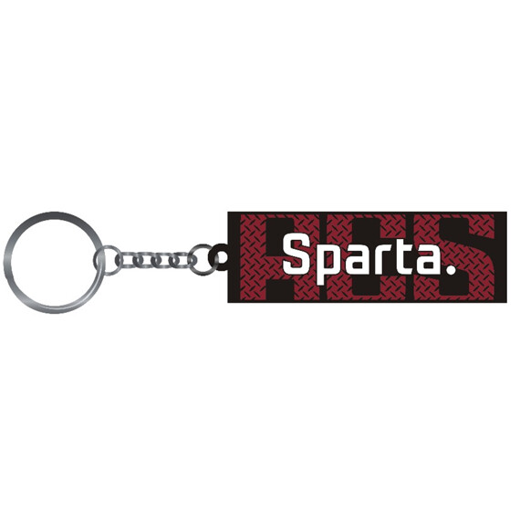 Klíčenka Sparta Steel PVC - 3D