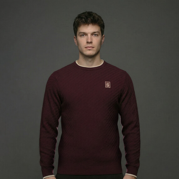 Triko Sparta Signature dlouhý rukáv rudé