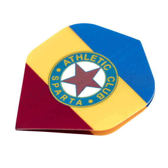 Sada letek na šipky Sparta trikolora