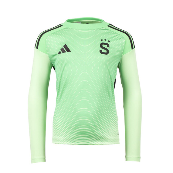 Brankářský dres Sparta adidas logo "S" 2025/2026 zelený dětský