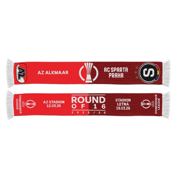 Zápasová šála UECL Sparta X AZ Alkmaar 2025/26