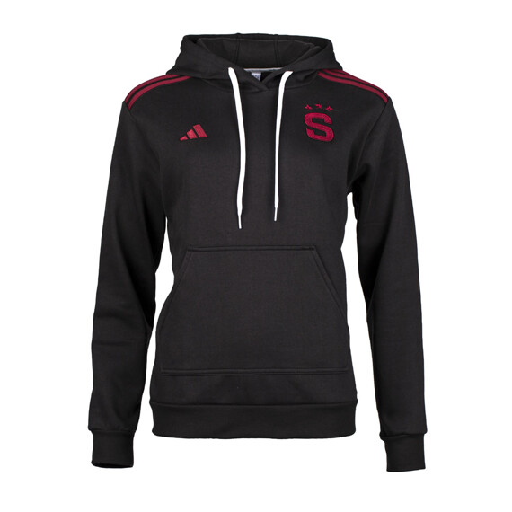 Mikina Sparta adidas ENT s kapucí černá dámská