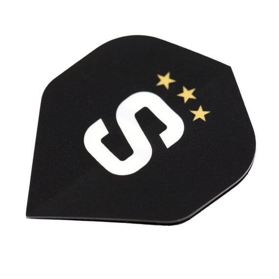 Sada letek na šipky Sparta "S" černé