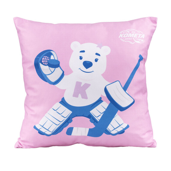 Polštář HCKB maskoti růžový