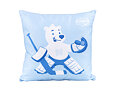 Polštář HCKB maskoti světle modrý