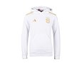 Mikina Sparta adidas ENT s kapucí bílá dětská
