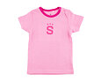 Baby triko Sparta logo "S" růžové